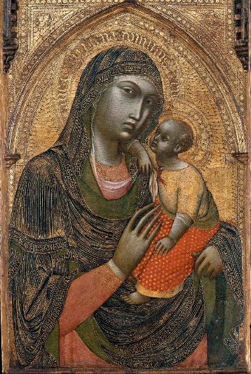 Madonna and Child  ca. 1365 by Barnaba da Modena 1328-1386 Museum of Fine Arts Boston 15.951